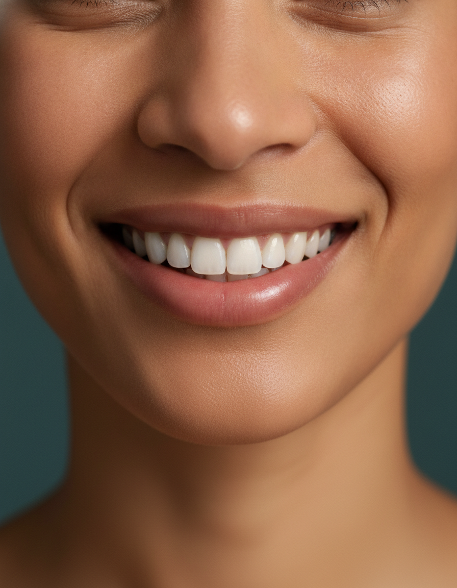 Sorriso alinhado e natural — imagem ilustrativa do resultado